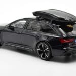 Audi RS6 C8 Avant Mythos Fekete Karbon Tetővel Ázsia Kiadás GT Spirit 1:18