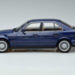 BMW Alpina B10 4.6 E34 Kék MCG 1:18