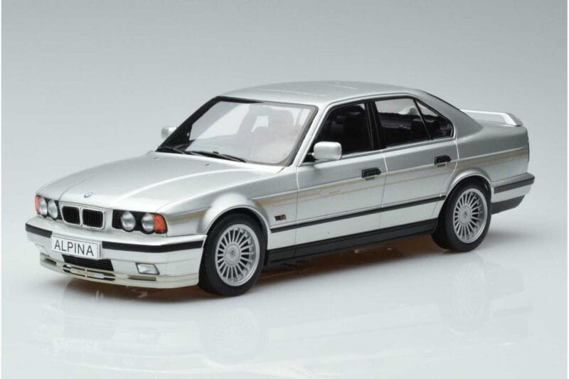 BMW Alpina B10 4.6 E34 Ezüst MCG 1:18