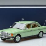 Mercedes 200 W123 Zöld Norev 1:18