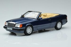 Mercedes 300 CE-24 A124 Kabriolet Nautical Blue Limitált Kiadás Norev 1:18