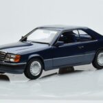 Mercedes 300 CE-24 C124 Kupé Nautical Blue Limitált Kiadás Norev 1:18