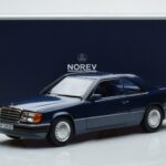 Mercedes 300 CE-24 C124 Kupé Nautical Blue Limitált Kiadás Norev 1:18