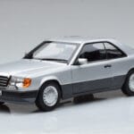 Mercedes 300 CE-24 C124 Kupé Ezüst Norev 1:18