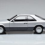 Mercedes 300 CE-24 C124 Kupé Ezüst Norev 1:18