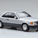 Mercedes 300 CE-24 C124 Kupé Ezüst Norev 1:18