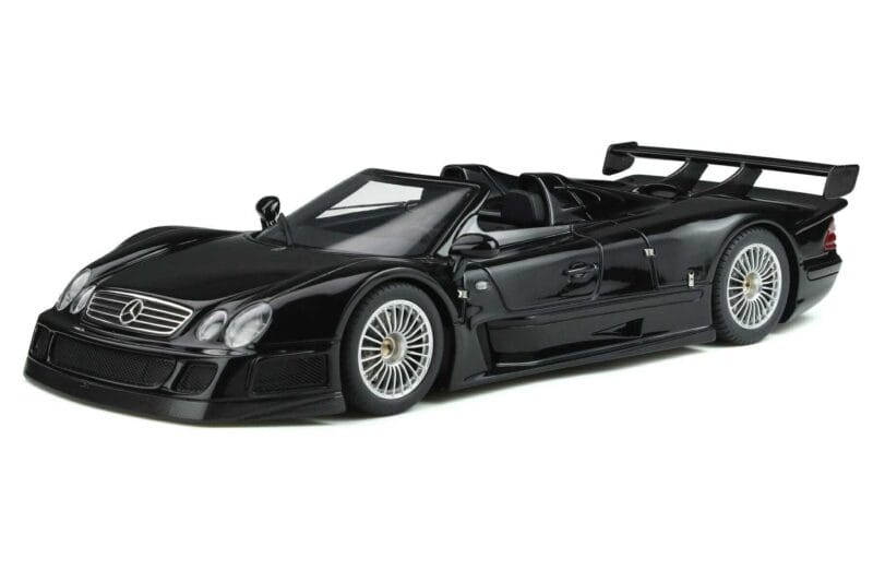 Mercedes CLK GTR Roadster Fekete GT Spirit 1:18