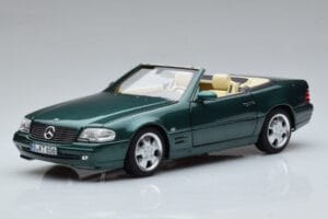 Mercedes SL500 R129 Zöld Metál Norev 1:18