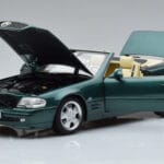 Mercedes SL500 R129 Zöld Metál Norev 1:18