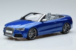 Audi RS5 B8 Kabriolet Kék GT Spirit 1:18