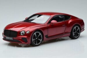 Bentley Continental GT Cukorka Piros Norev 1:18