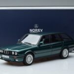 BMW BMW 325i E30 Touring Zöld Metál Norev 1:18 1:18 Fém