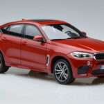 BMW BMW X6M F86 SUV Piros Norev 1:18 1:18 Fém