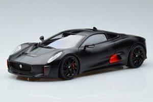 Jaguar C-X75 Kupé Fekete Almost Real 1:18