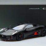 Jaguar Jaguar C-X75 Kupé Fekete Almost Real 1:18 1:18 Fém
