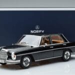 Mercedes Mercedes 280 SE W108 Fekete Norev 1:18 1:18 Fém