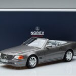 Mercedes Mercedes 500 SL R129 Szürke Metál Norev 1:18 1:18 Fém