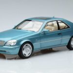 Mercedes Mercedes CL600 C140 Kék Metál Norev 1:18 1:18 Fém