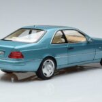 Mercedes Mercedes CL600 C140 Kék Metál Norev 1:18 1:18 Fém