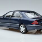 Mercedes Mercedes AMG S55 W220 Szedán Kék Norev 1:18 1:18 Fém