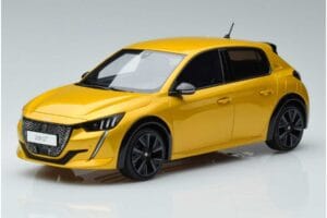 Peugeot 208 GT Line Sárga Otto 1:18