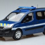 Peugeot Peugeot Partner Gendarmerie Norev 1:18 1:18 Fém