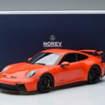 Porsche Porsche 911 992 GT3 Coupe Narancssárga Norev 1:18 1:18 Fém