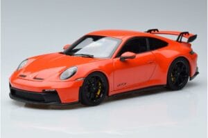 Porsche 911 992 GT3 Coupe Narancssárga Norev 1:18