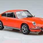 Porsche Porsche 911 2.0 E Narancs Norev 1:18 1:18 Fém