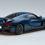 Rimac Rimac Nevera Kupé Kék GT Spirit 1:18 1:18 Gyanta