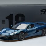 Rimac Rimac Nevera Kupé Kék GT Spirit 1:18 1:18 Gyanta