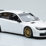 Subaru Impreza WRX STI R205 Egyedi Alkatrészekkel Fehér Otto 1:18 - image 4 of 6