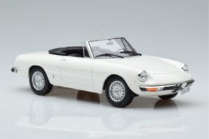 Alfa Romeo 2000 Spider Fehér Norev 1:18 187882 Fém – 5. kép a 7-ből
