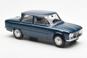 Alfa Romeo Giulia TI Petróleum Kék Norev 1:18 187971 Fém – 4. kép a 6-ből