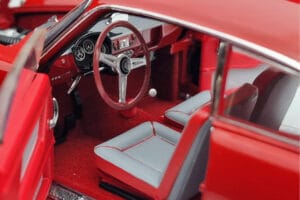 Alfa Romeo Giulietta SV #120 Mille Miglia 1956 Kyosho 1:18 08957A Fém – 7. kép a 9-ből