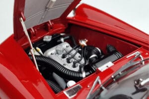 Alfa Romeo Giulietta SV #120 Mille Miglia 1956 Kyosho 1:18 08957A Fém – 8. kép a 9-ből