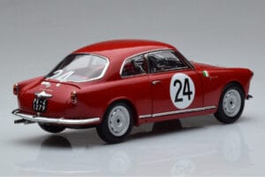 Alfa Romeo Giulietta SV #24 Targa Florio 1958 Kyosho 1:18 08957B Fém – 3. kép a 9-ből