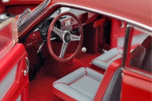 Alfa Romeo Giulietta SV #24 Targa Florio 1958 Kyosho 1:18 08957B Fém – 7. kép a 9-ből