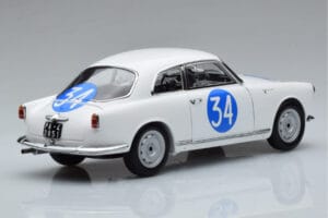 Alfa Romeo Giulietta SV #34 Targa Florio 1960 Kyosho 1:18 08957C Fém – 3. kép a 9-ből