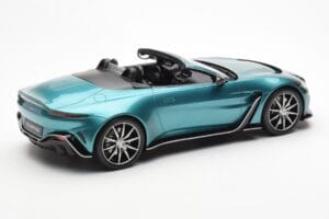 Aston Martin V12 Vantage Roadster Tayos Türkiz Zöld GT Spirit 1:18 GT445 Gyanta – 2. kép a 6-ből