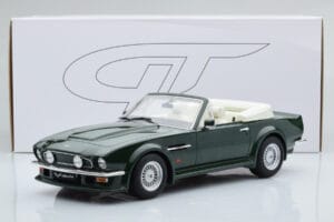 Aston Martin V8 Vantage Volante Zöld GT Spirit 1:18 ZM091 Gyanta – 6. kép a 6-ből