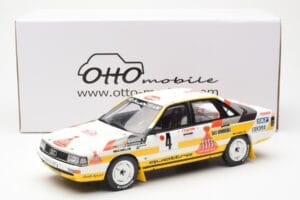 Audi 200 Quattro #4 W. Rohrl / C. Geistdorfer Rally Monte Carlo 1987 Otto 1:18 OT439 Fém – 6. kép a 6-ből