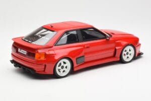 Audi 80 B4 Coupe Prior Design RS2 Piros Otto 1:18 OT1068 Gyanta – 2. kép a 6-ből