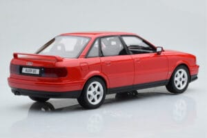 Audi 80 B4 Quattro Competition Laser Piros Otto 1:18 OT355 Gyanta – 2. kép a 6-ből