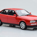 Audi 80 B4 Quattro Competition Laser Piros Otto 1:18 - image 4 of 6