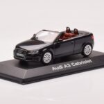 Audi A3 8P Kabrió Fekete Minichamps 1:43 - image 2 of 4