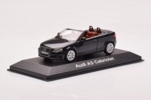 Audi A3 8P Kabrió Fekete Minichamps 1:43 5010803333 Fém – 2. kép a 4-ből