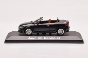 Audi A3 8P Kabrió Fekete Minichamps 1:43 5010803333