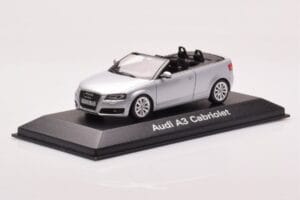 Audi A3 8P Kabrió Ezüst Minichamps 1:43 5010803323 Fém – 2. kép a 4-ből