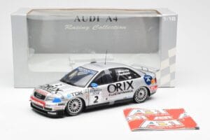 Audi A4 B5 Orix #2 P. Radisch 1998 UT Models 1:18 39872 Fém – 6. kép a 6-ből